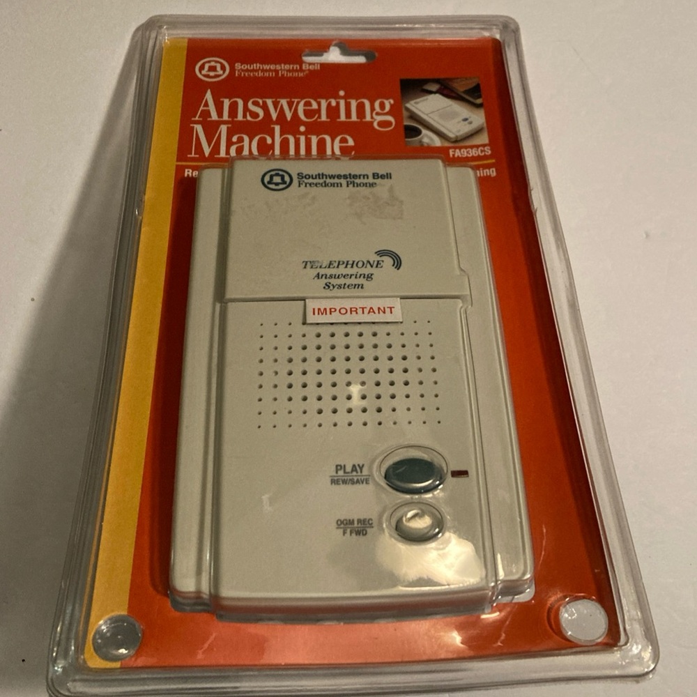 Southwestern Bell Answering Machine fA936CS NEW SEALED